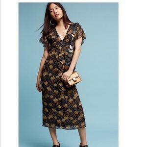 Blue Tassel Hattie Anthropologie Dress PM